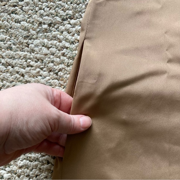 Light Brown Lightweight Wrap-Across Jacket - Picture 4 of 8